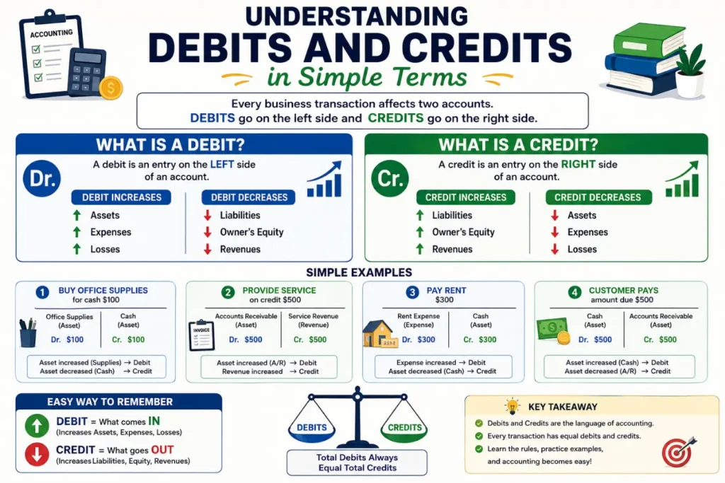 Accounts Receivable Debit or Credit