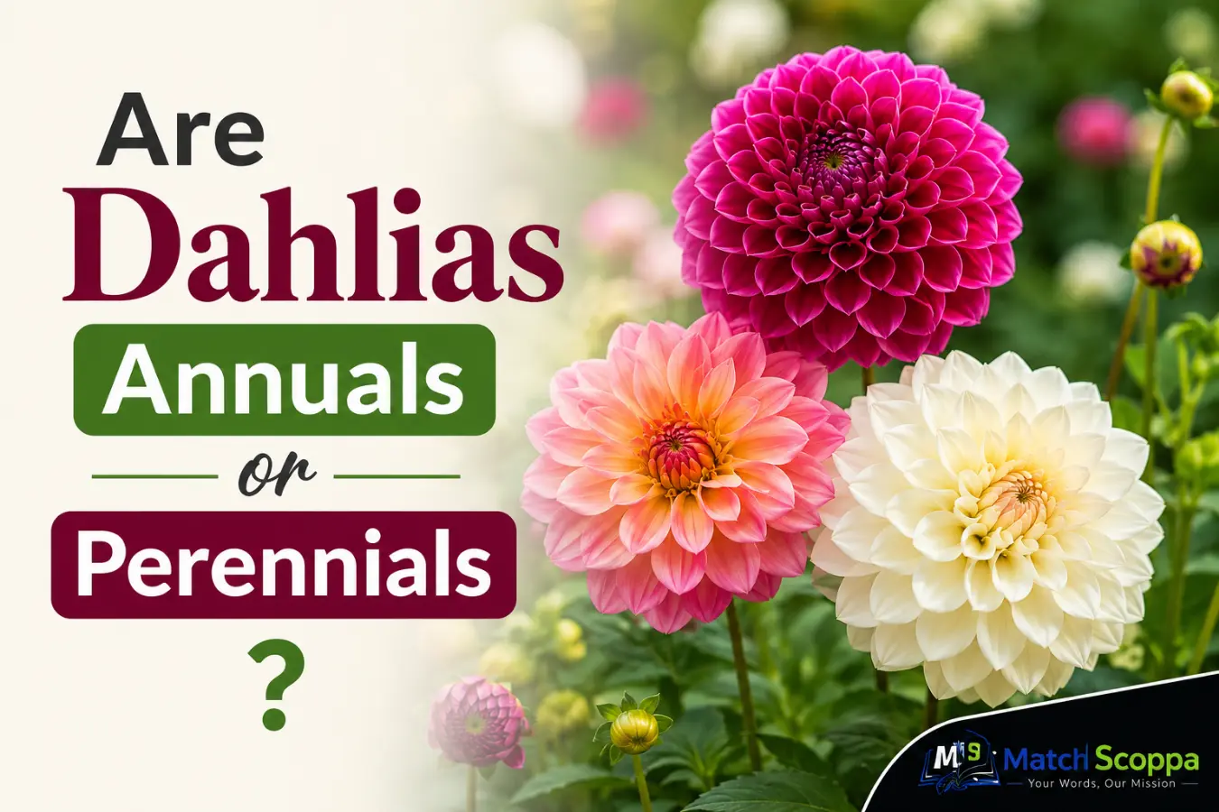 Are Dahlias Annuals or Perennials