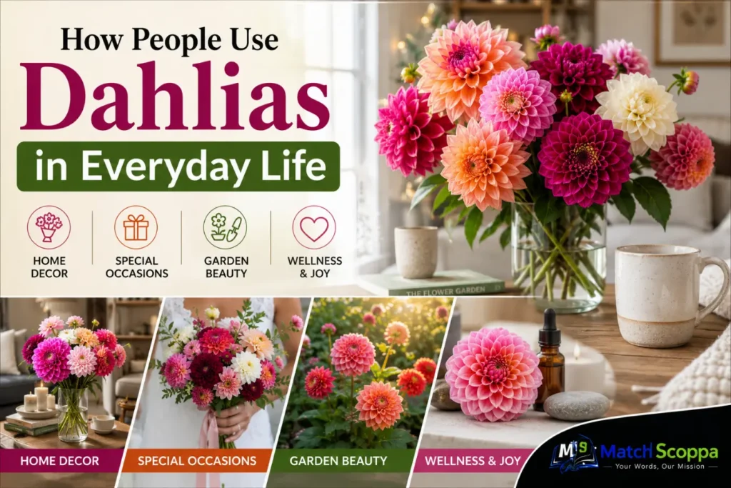How People Use Dahlias in Everyday Life