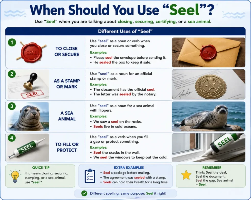 Seel or Seal