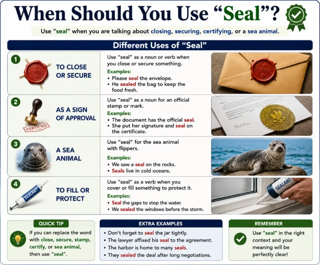 Seel or Seal