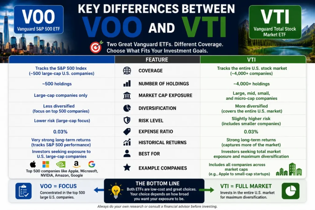 VOO or VTI