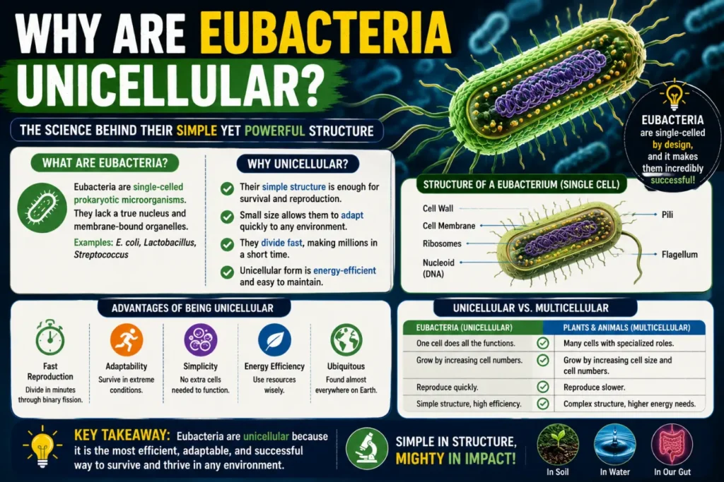 Is Eubacteria Unicellular or Multicellular?