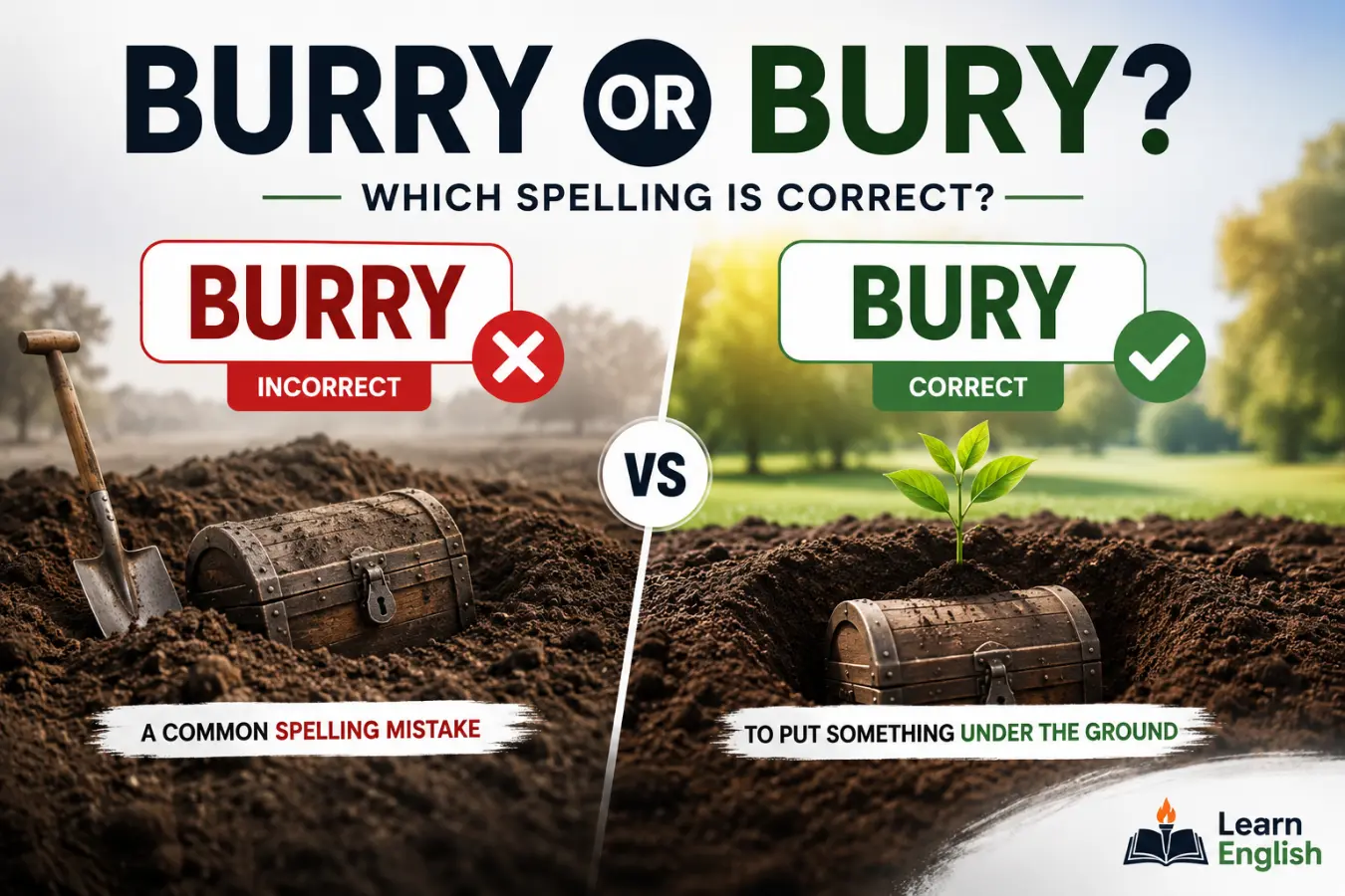 Burry or bury