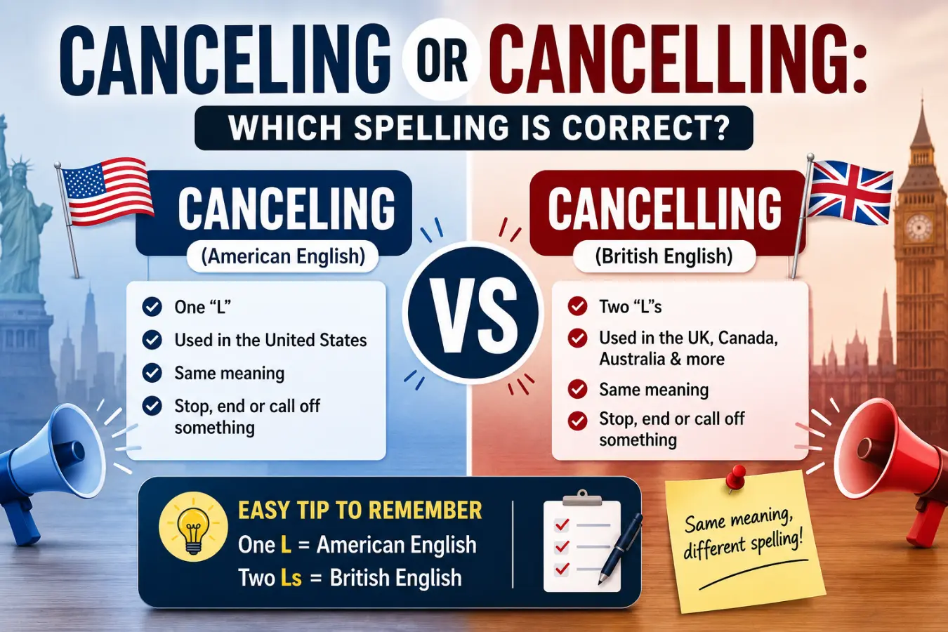 canceling or cancelling