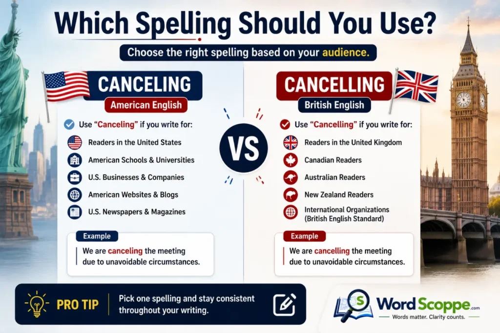 canceling or cancelling