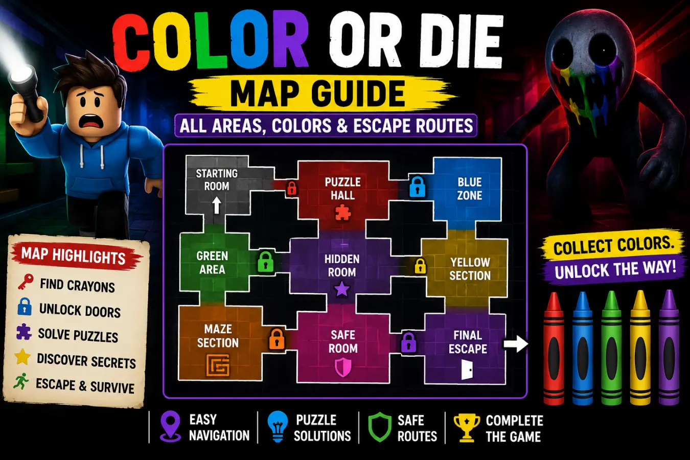 color or die map
