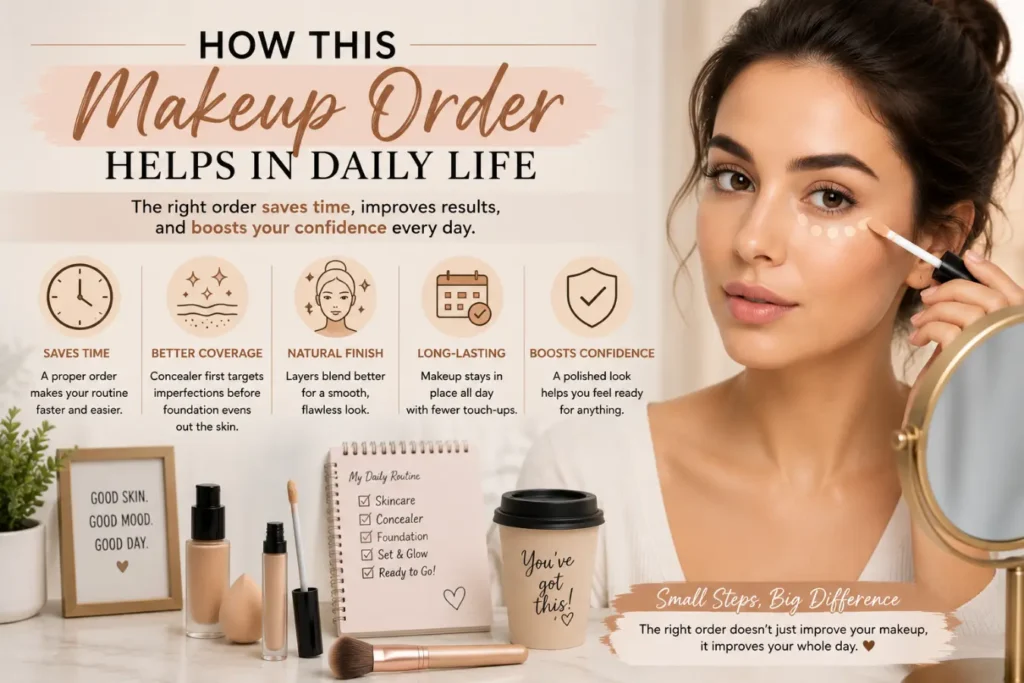 Foundation or Concealer First