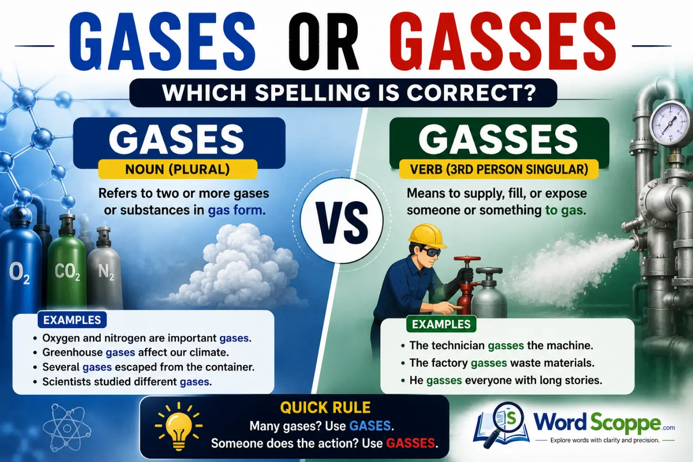 Gases or Gasses