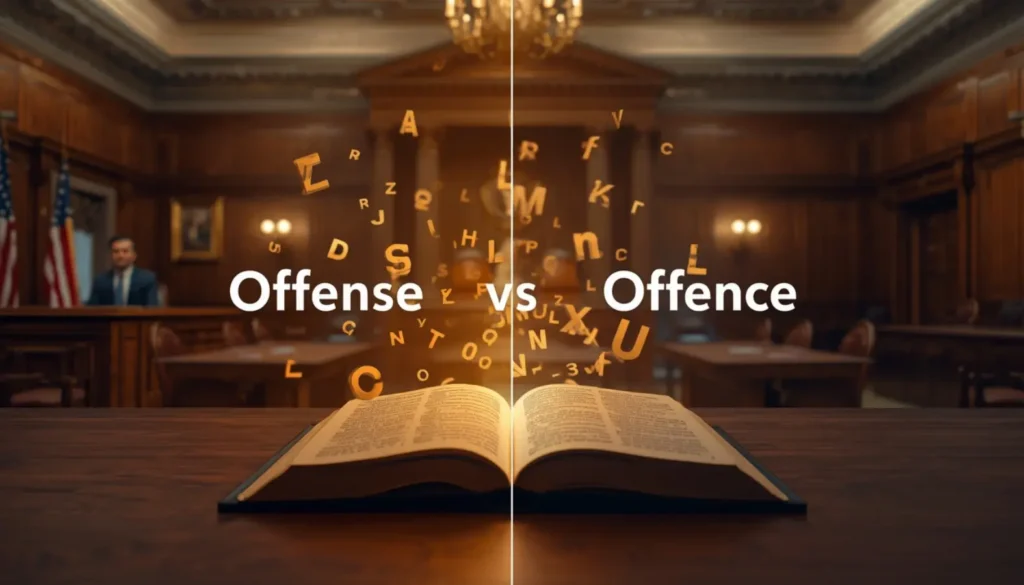 Offense or Offence