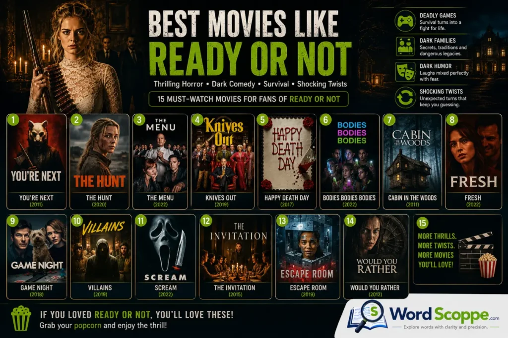 movies like Ready or Not