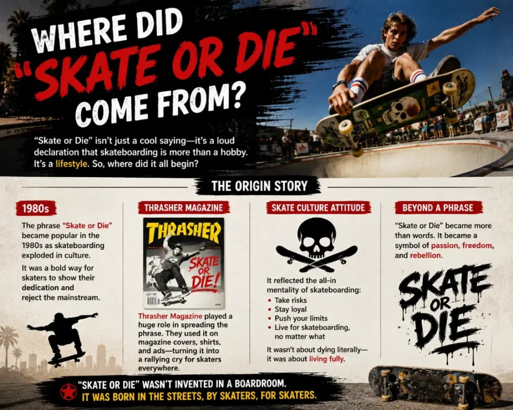 Where Did "Skate or Die" Come From?