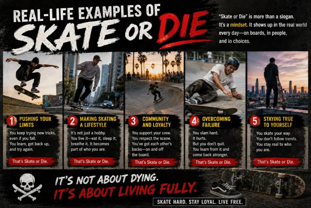 Real-Life Examples of "Skate or Die"