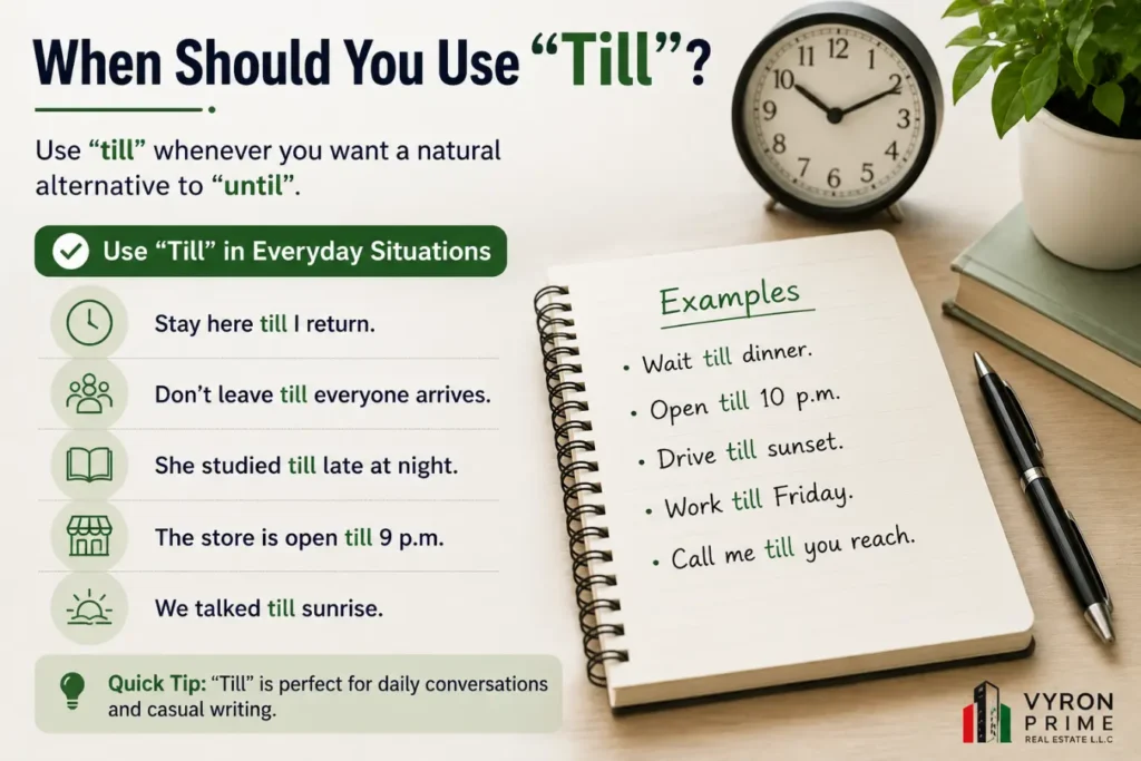 till or til