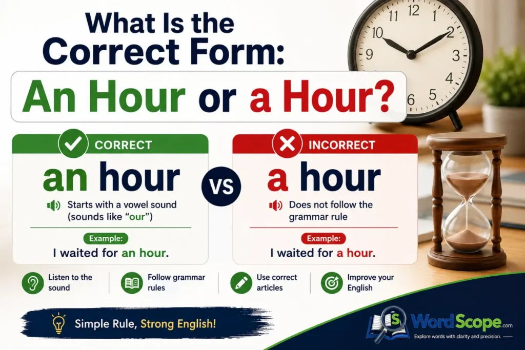 An Hour or a Hour