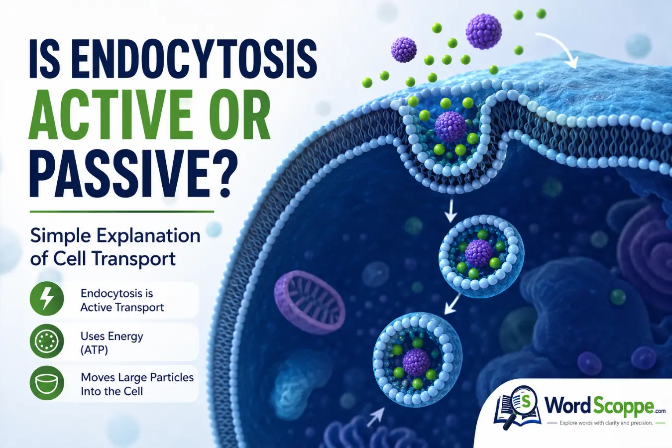 Is Endocytosis Active or Passive