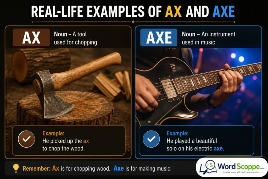 Ax or Axe
