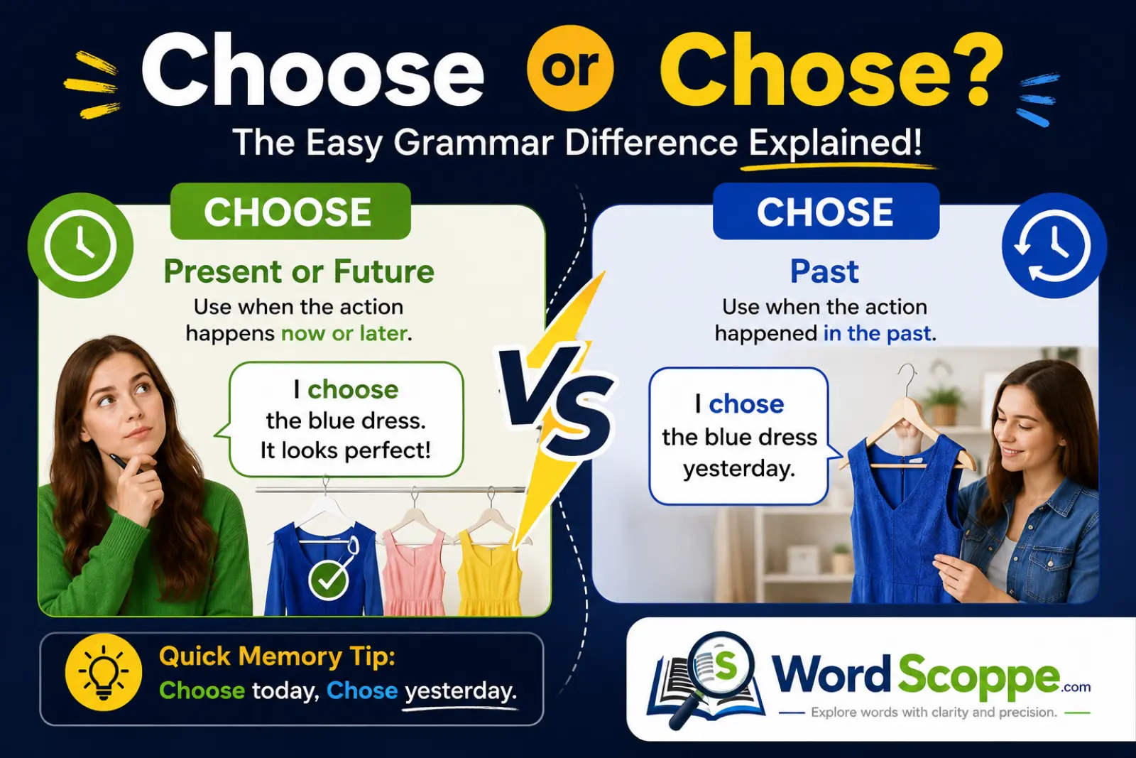 Choose or Chose