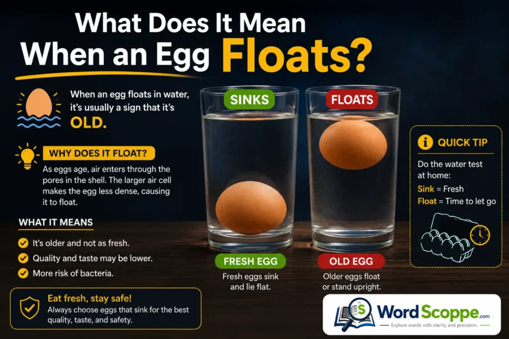 eggs float or sink