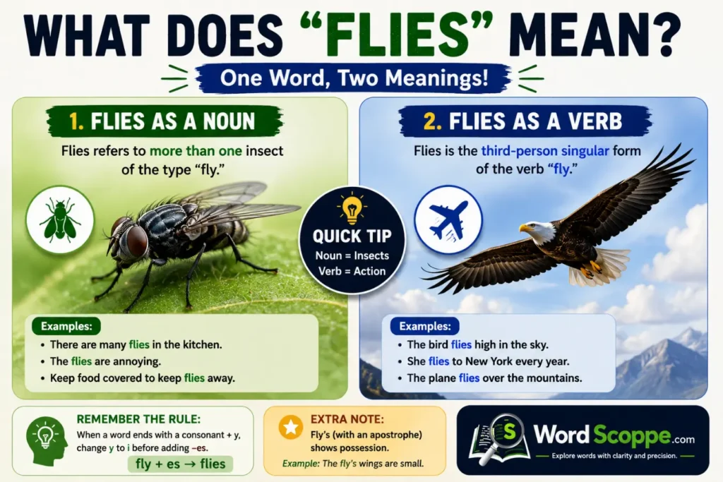 Flies or Flys
