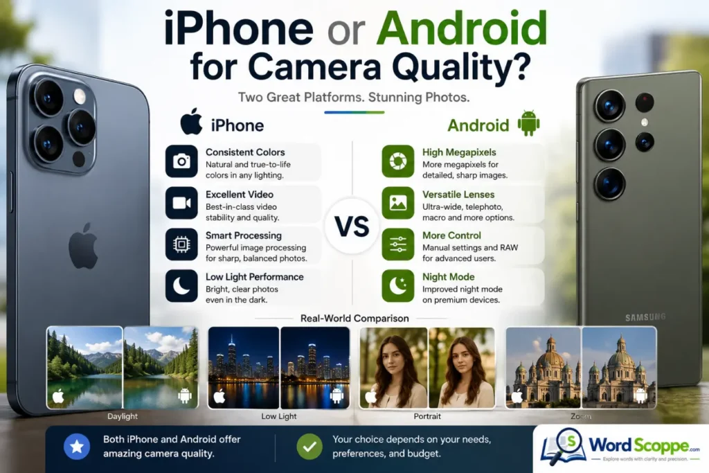 iPhone or Android