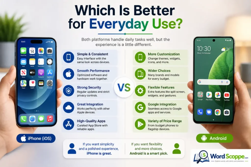 iPhone or Android
