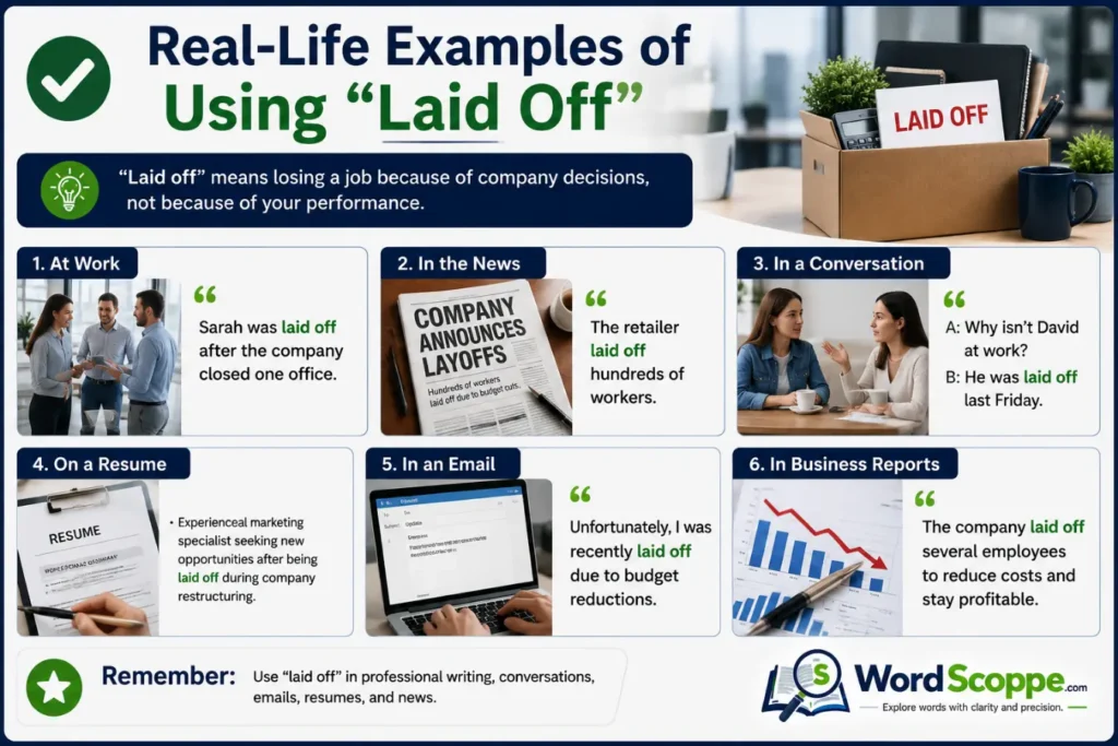 Laid Off or Layed Off