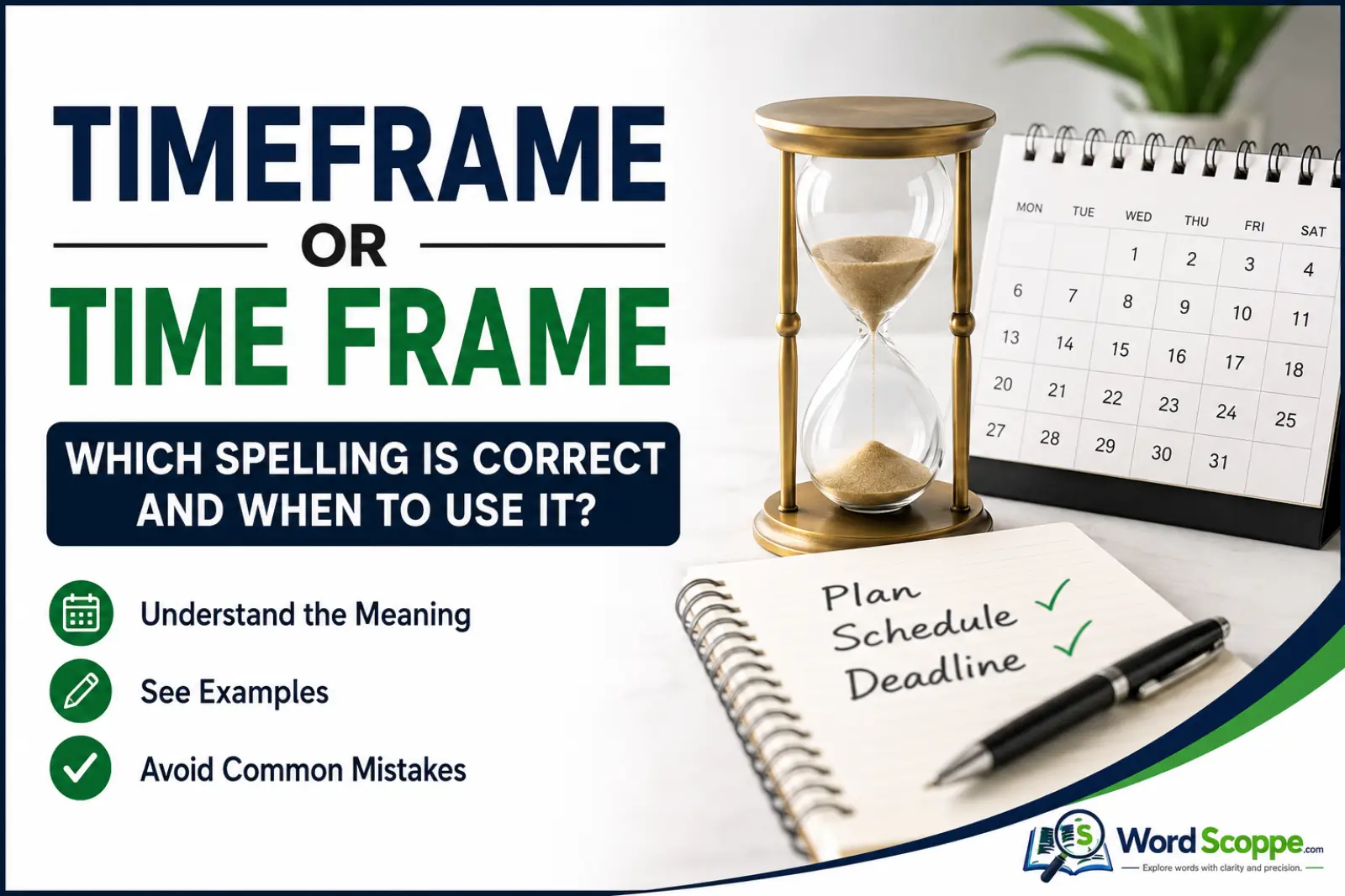 timeframe atime frame