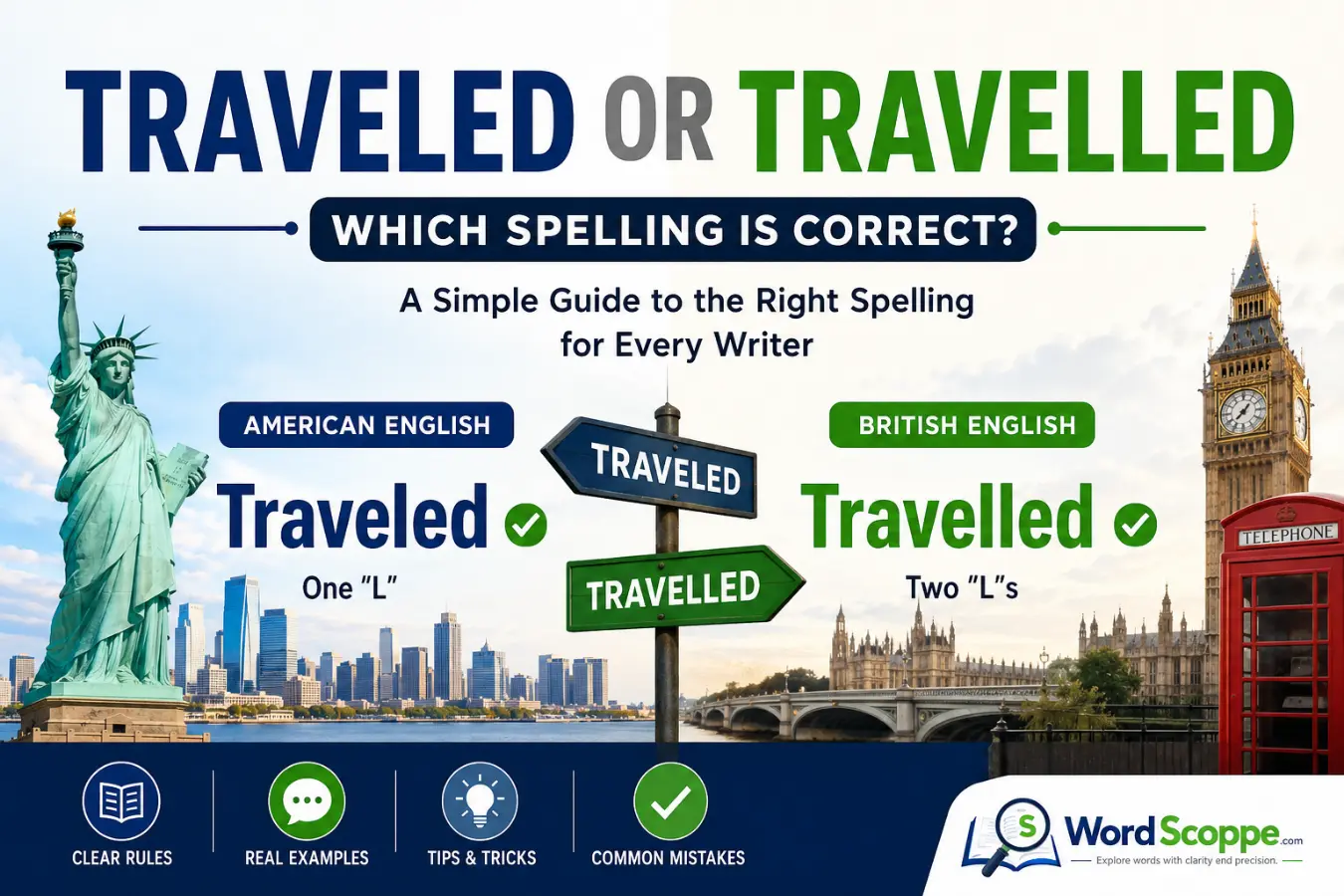 traveled or travelled