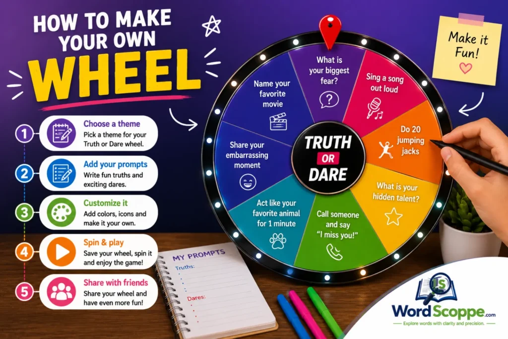 truth or dare wheel