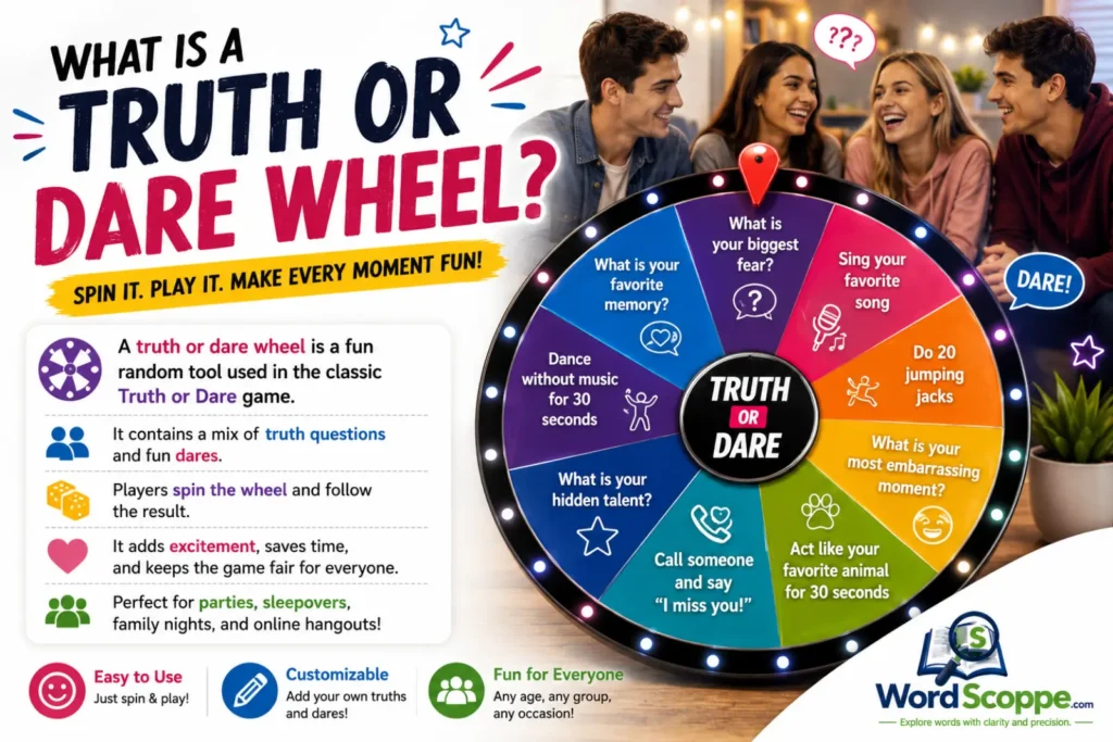 truth or dare wheel