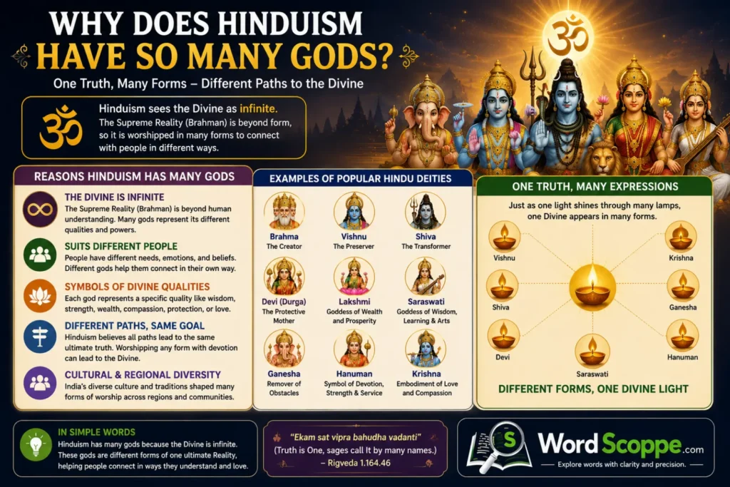 is hinduism monotheistic or polytheistic